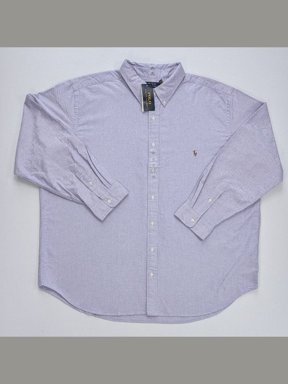 Polo Ralph Lauren 3XB Classic Fit Purple Button Down NWT